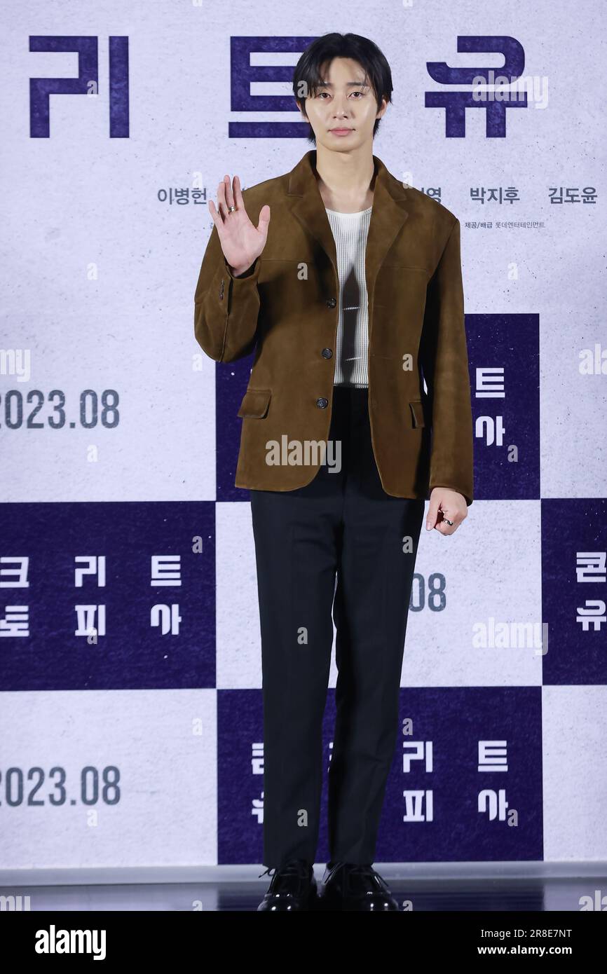 21st June, 2023. S. Korean actor Park Seo-jun South Korean actor Park ...