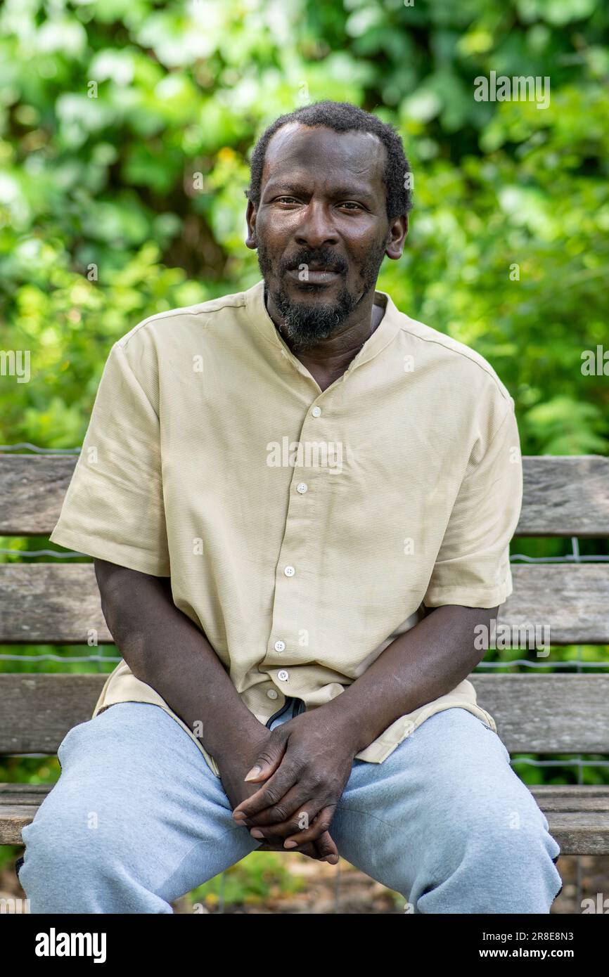 Fitzroy Maynard, who ended up homeless because he could not prove his right to work in the UK has described his lengthy experience with the Windrush compensation scheme as 'worse than hell'. The compensation scheme for people whose lives were devastated by the Windrush scandal has been criticised for being slow and inefficient, as the latest figures show hundreds of cases have been in the system for at least a year. Picture date: Monday June 19, 2023. Stock Photo