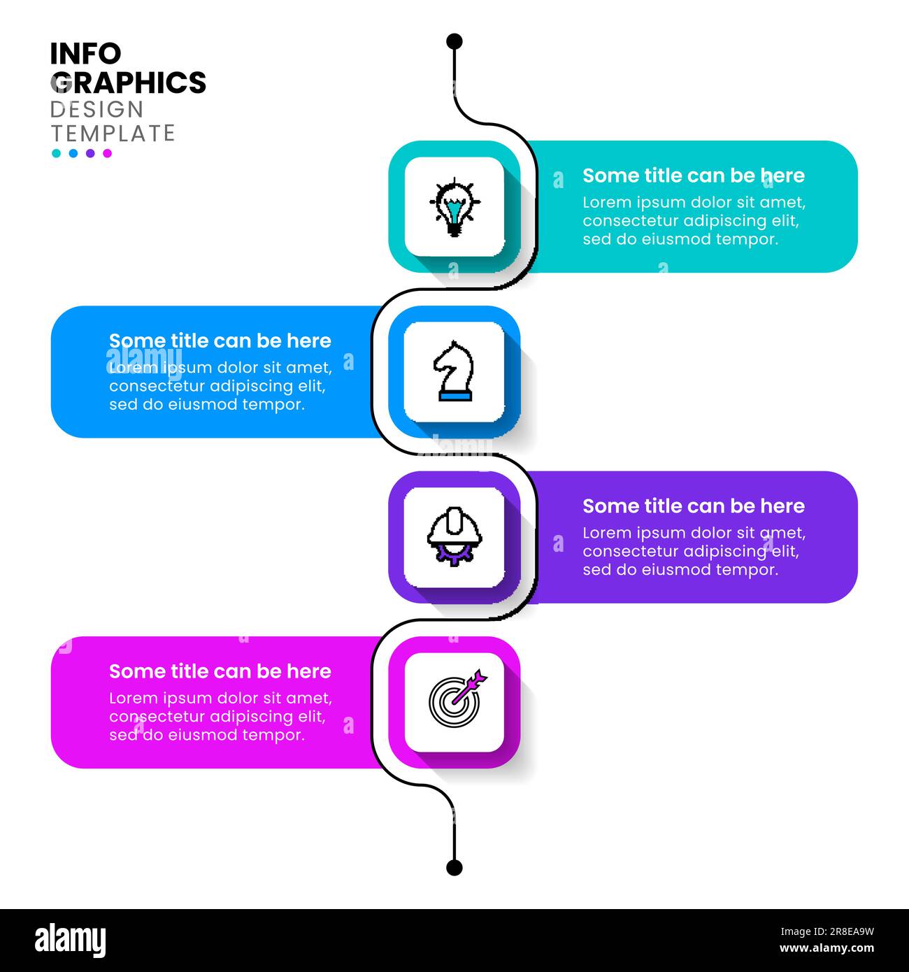 Modern square editable banner Cut Out Stock Images & Pictures - Alamy