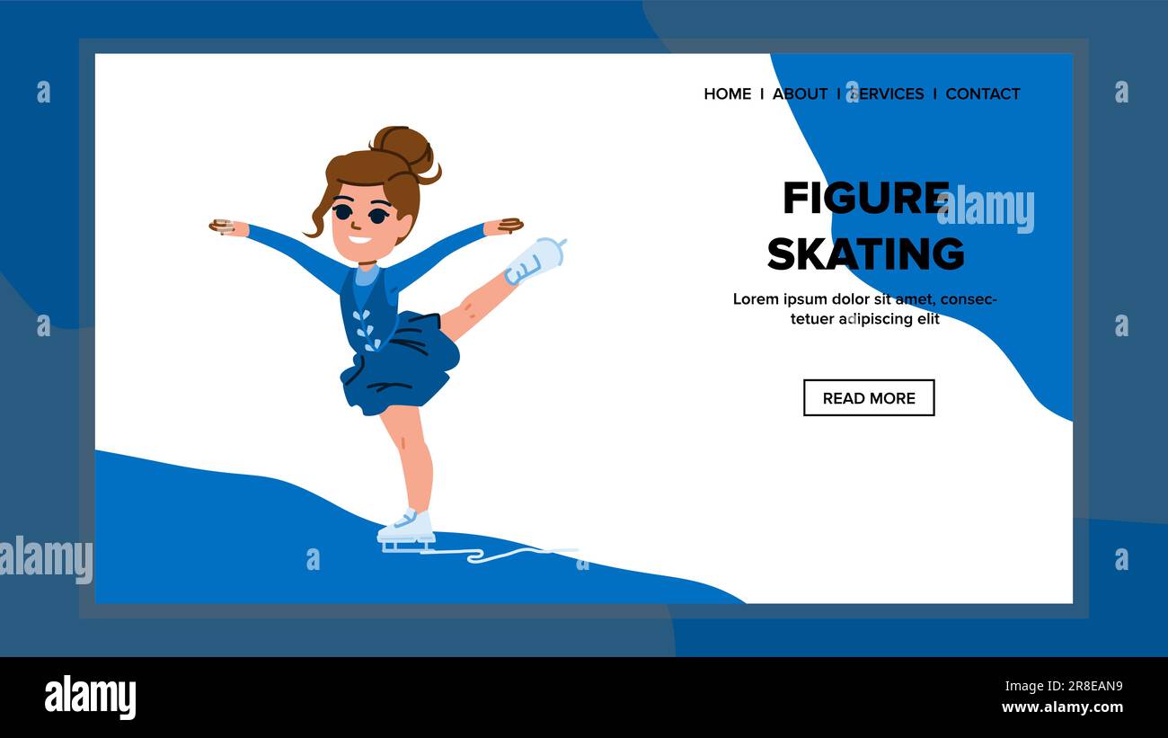 figure skating vector Stock Vector Image & Art Alamy
