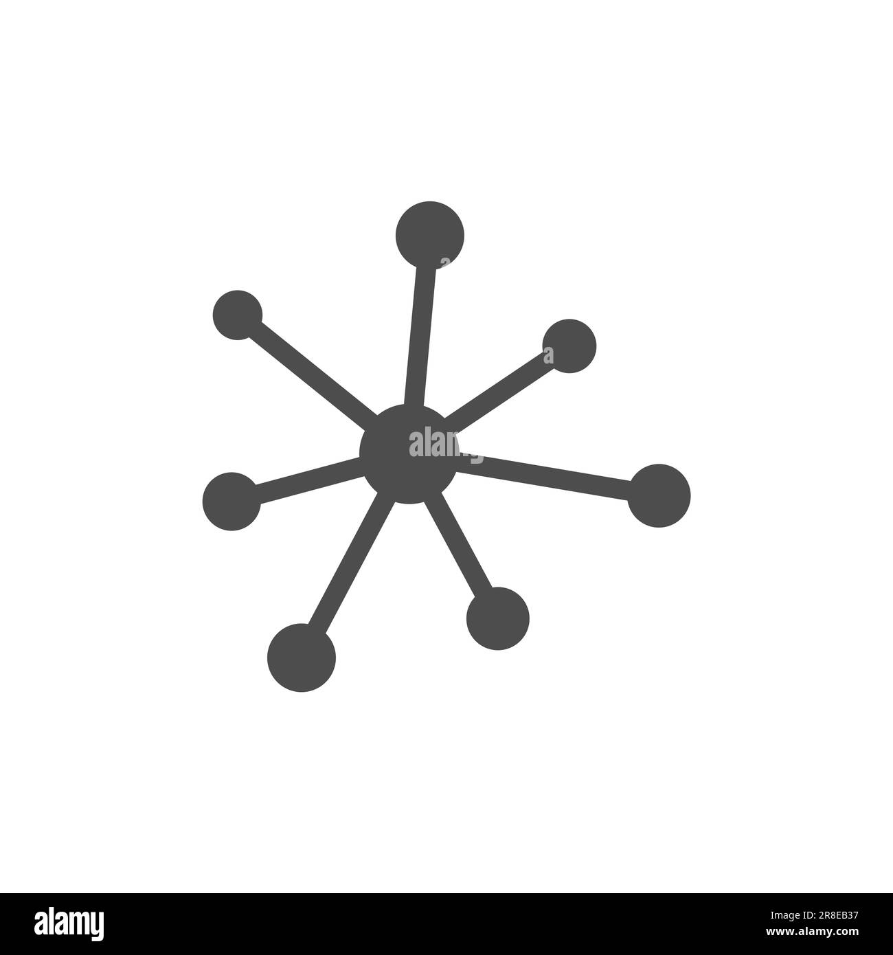 artificial intelligence silhouette vector icon Stock Vector Image & Art ...