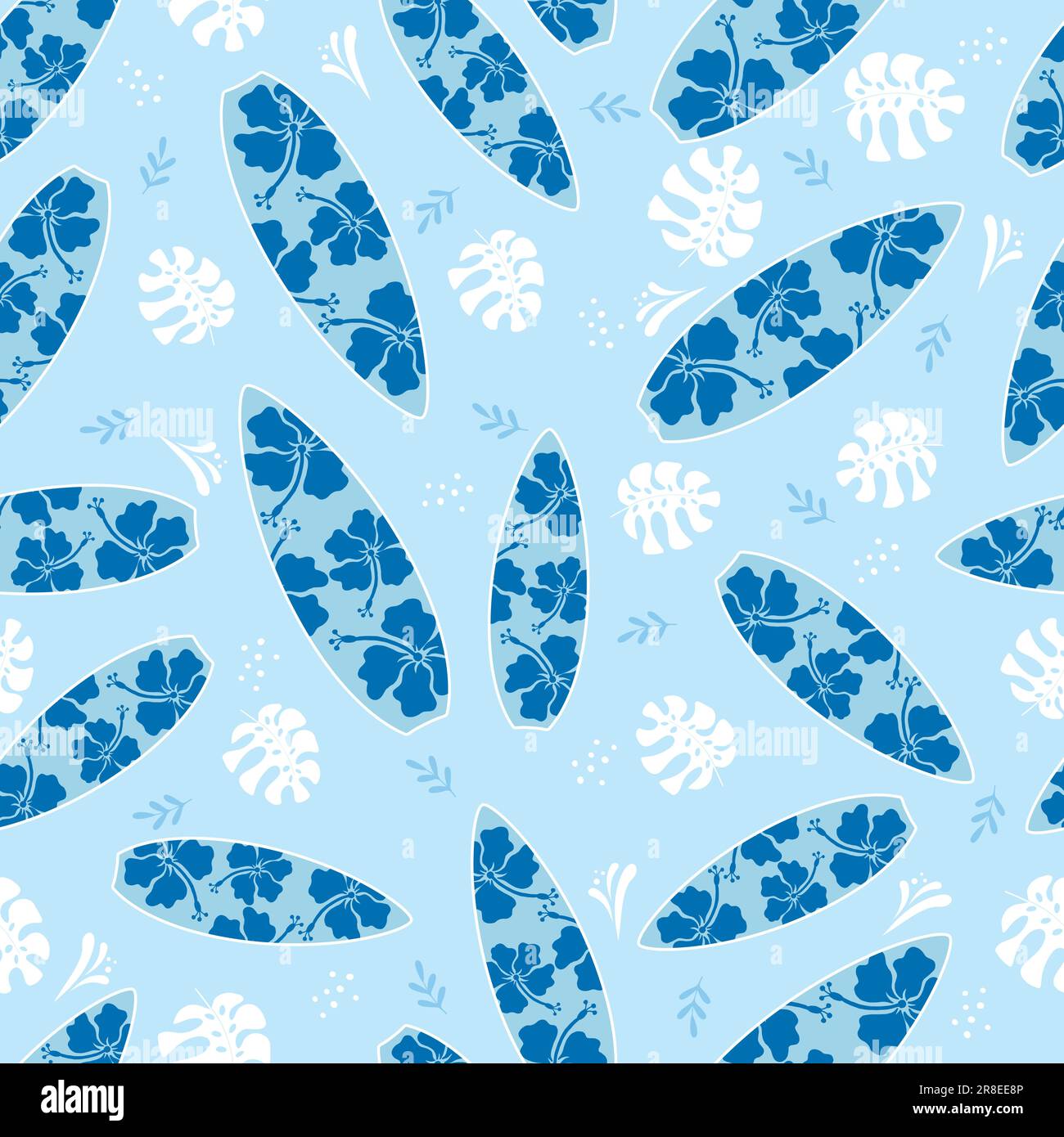 Seamless sand pattern and leaves Stock Vector Images - Alamy