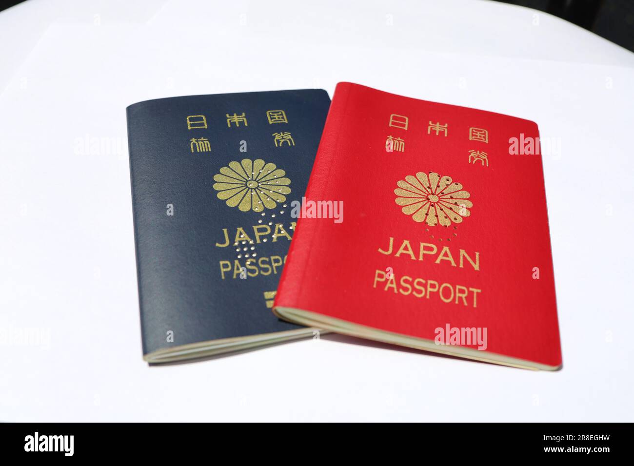 Tokyo, Japan, April 2023. Japanese passport Stock Photo Alamy