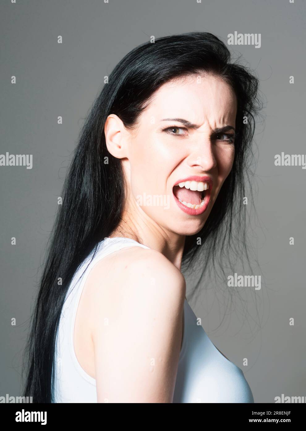 Crazy Angry Lady