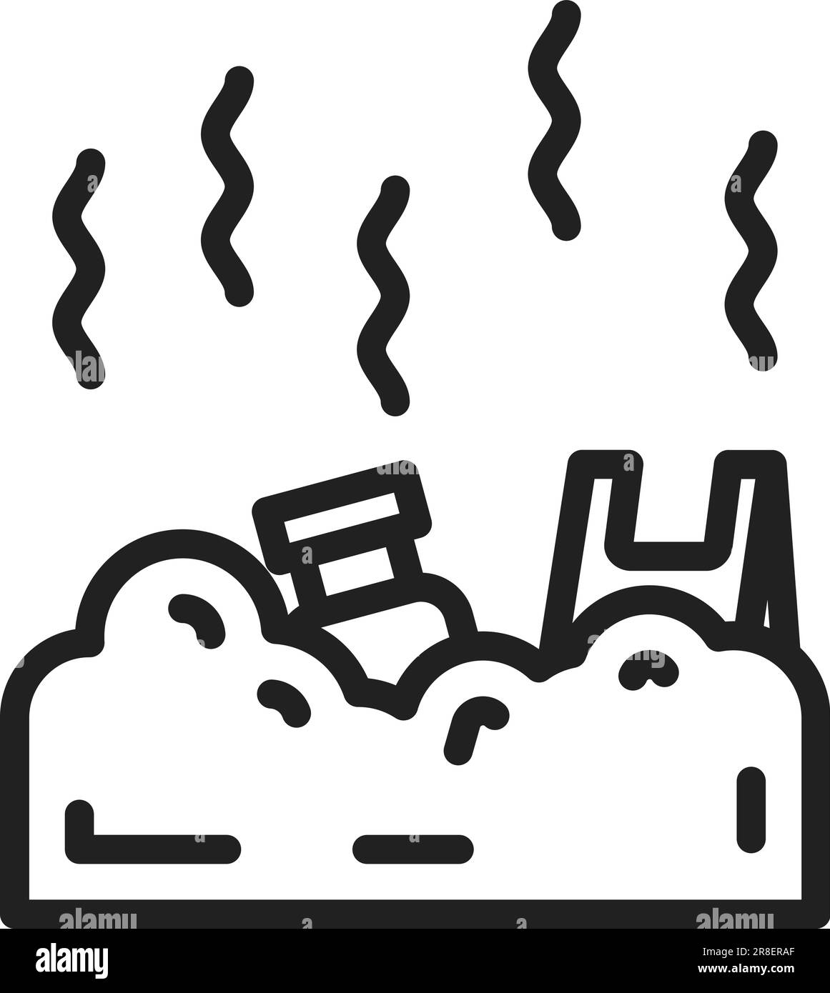 plastic-pollution-icon-image-stock-vector-image-art-alamy