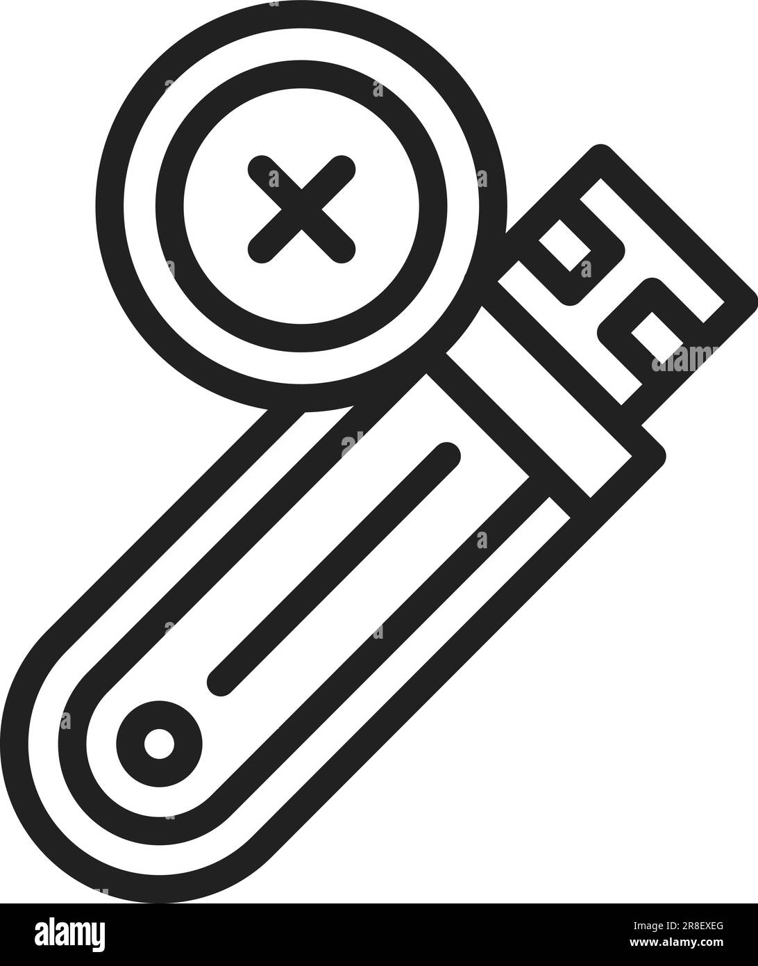 USB Drive Rejected Icon Image Stock Vector Image & Art Alamy