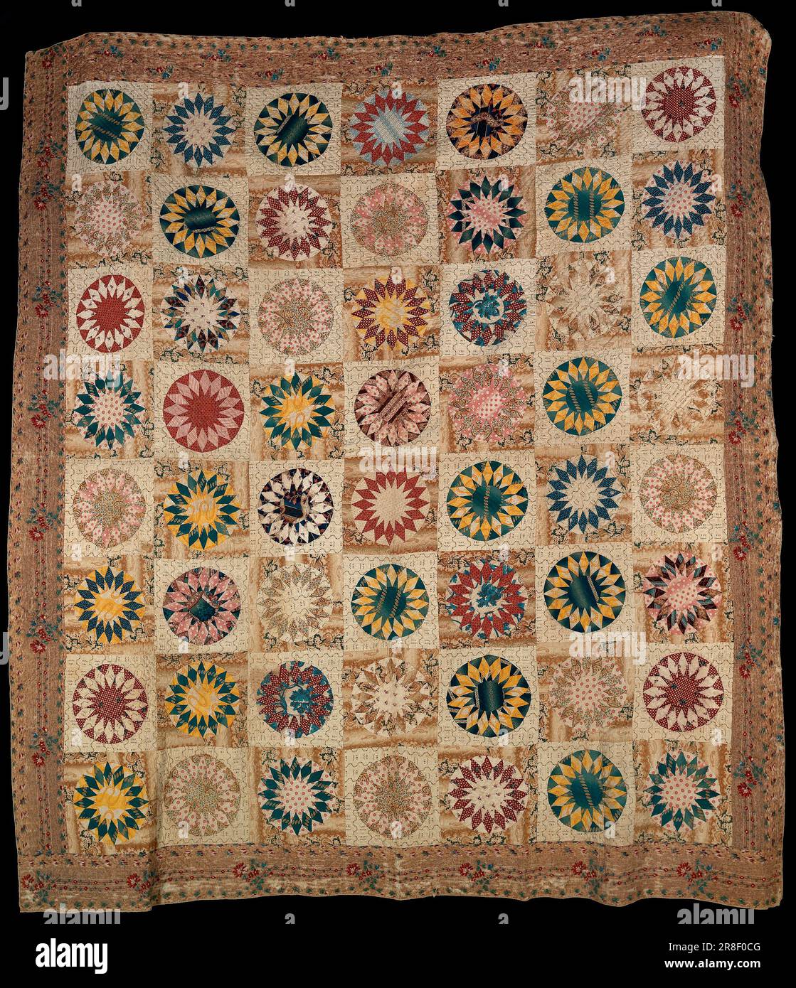 Appliqued and pieced quilt hi-res stock photography and images - Alamy