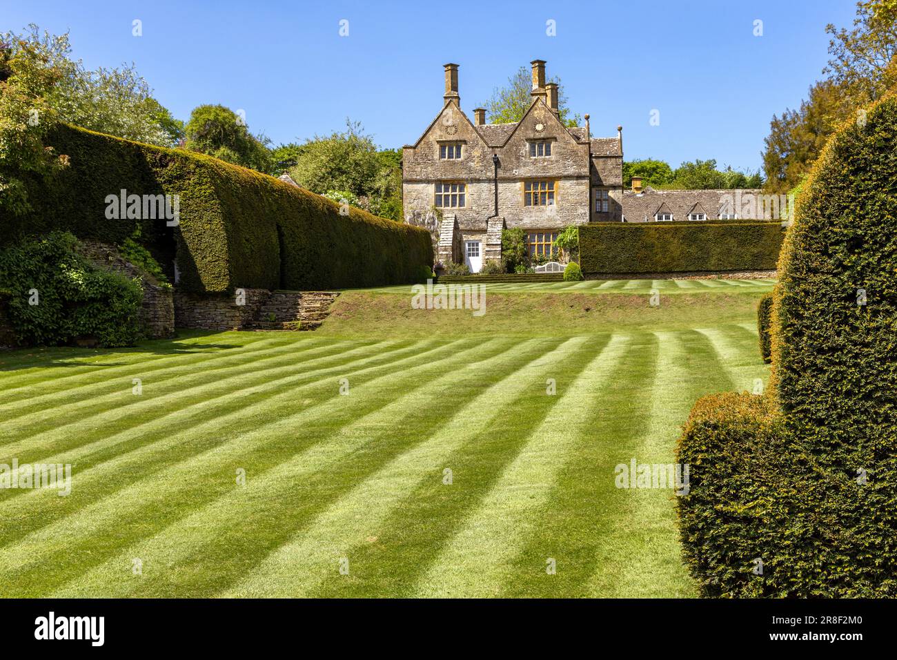 Upton Wold Gardens, Cotswolds, Gloucestershire, England, Uk Stock Photo