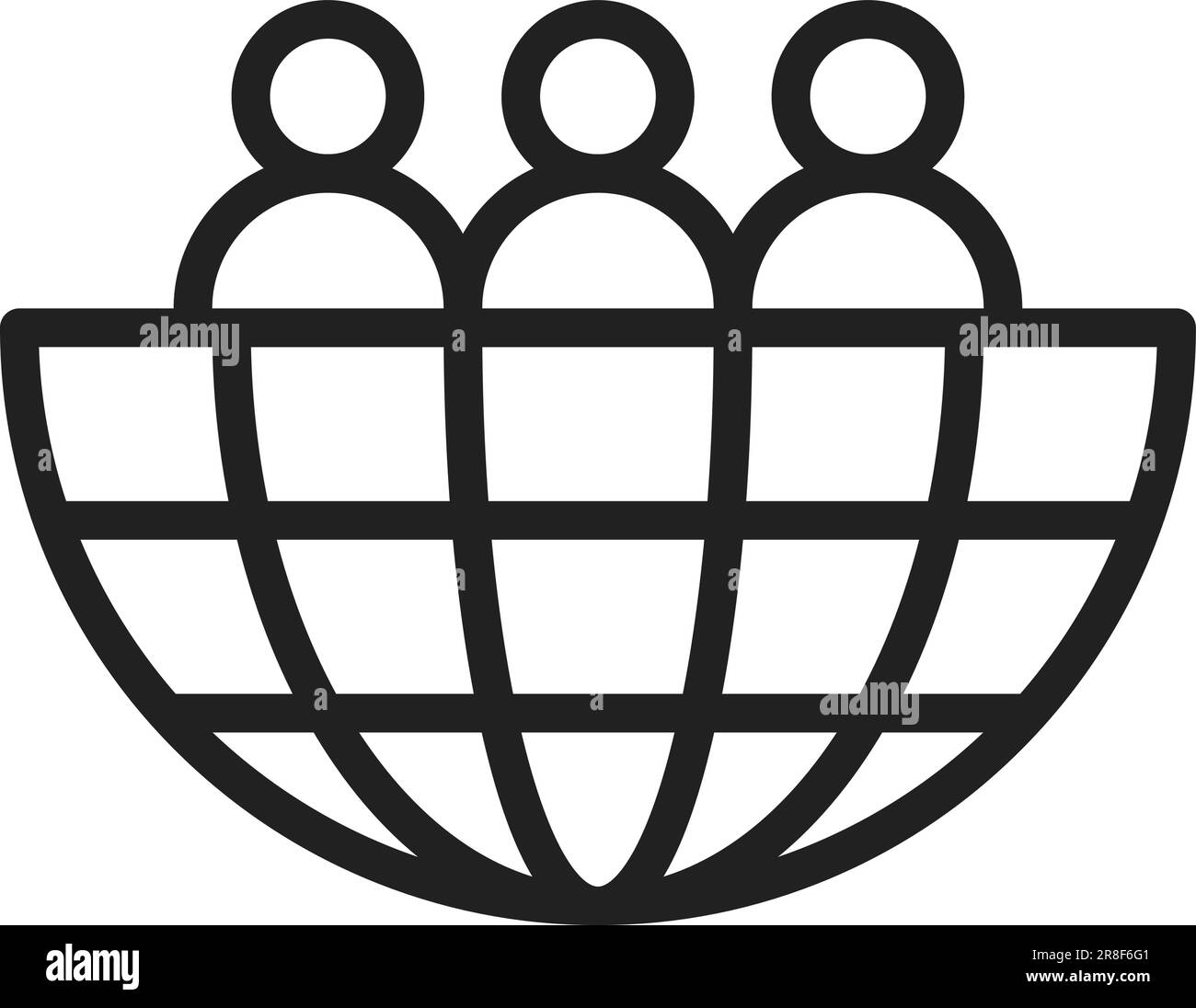 Global Audience Icon Image Stock Vector Image & Art - Alamy