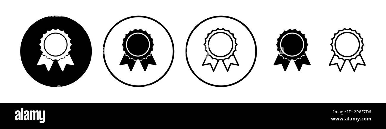Achieve icon vector. medal icon vector. award. Certificate Stock Vector ...