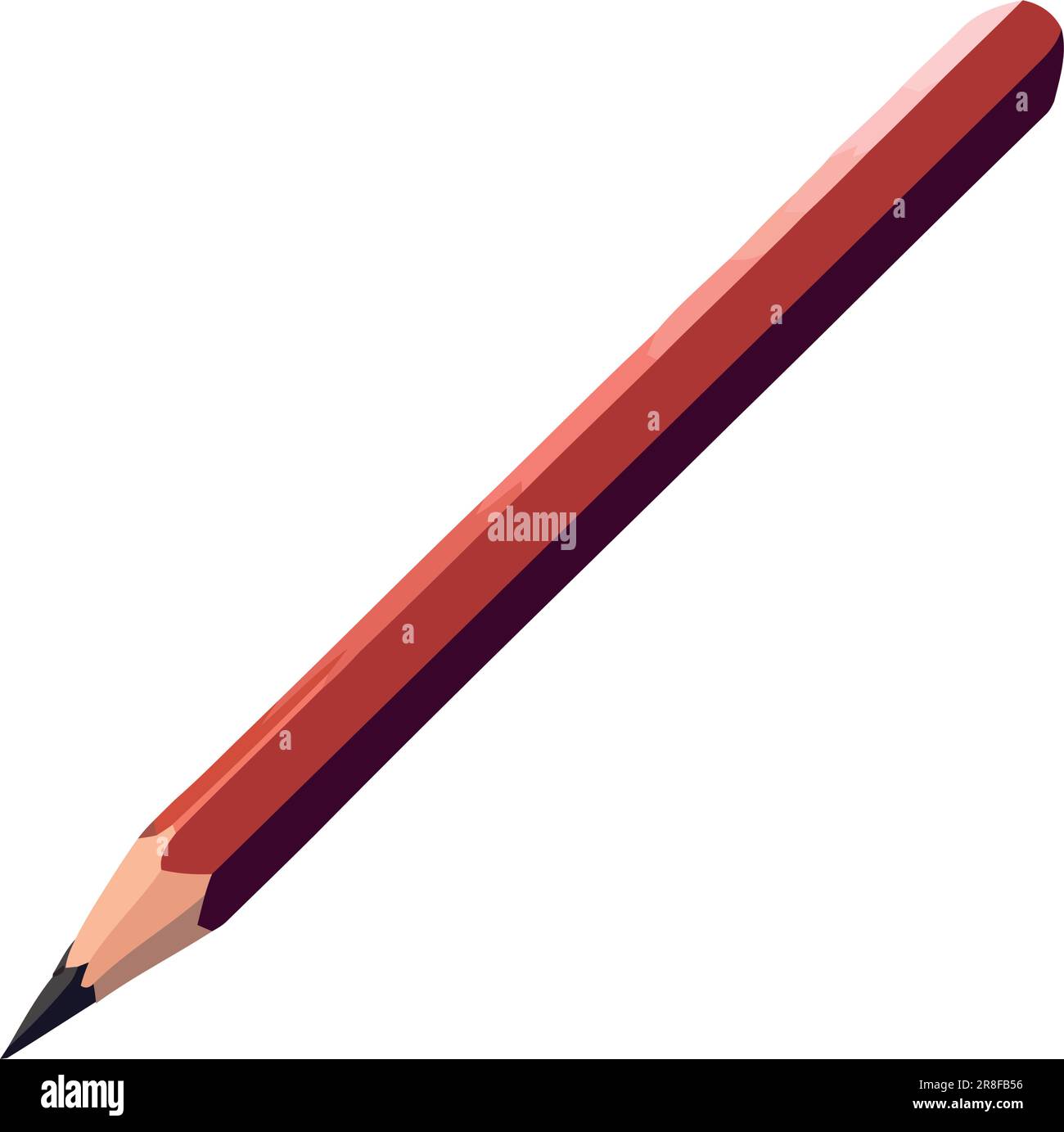 pencil drawing on white background vector Stock Vector Image & Art - Alamy