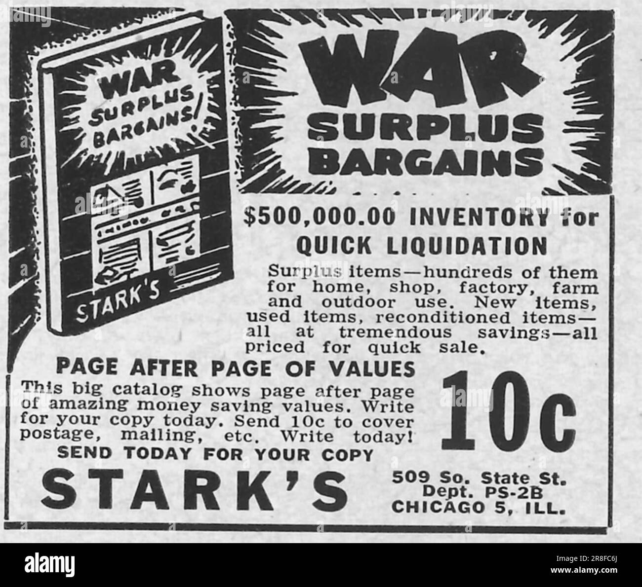 War surplus bargains surplus items hundreds for home, shop, factory