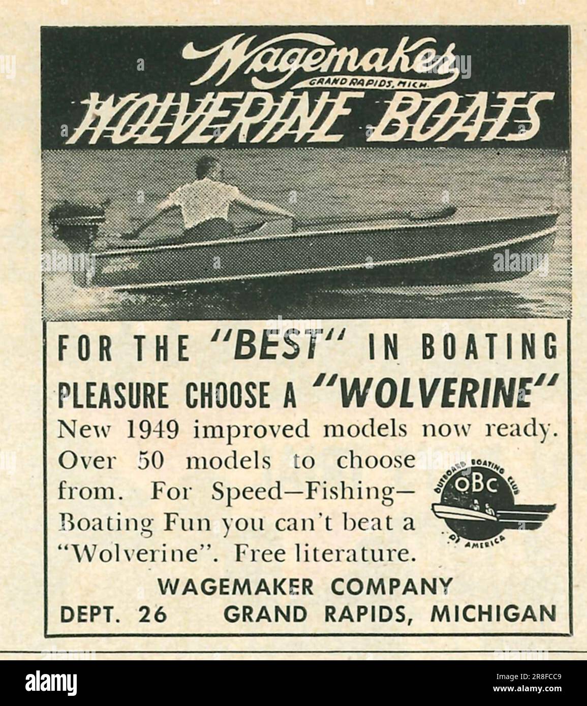 Wolverine boats for speed hi-res stock photography and images - Alamy