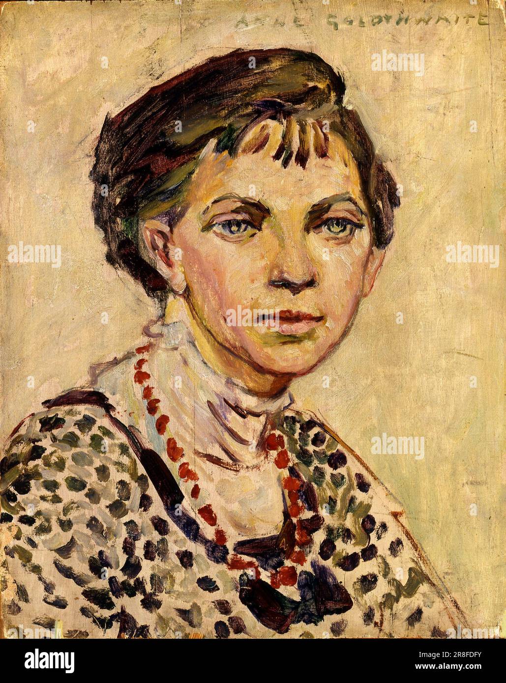 SelfPortrait ca. 19061913 by Anne Goldthwaite, born Montgomery, AL