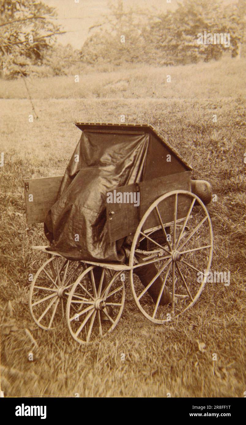 Untitled (Changing Tent/Fairmount Park) 1875 by George Rau, active ...