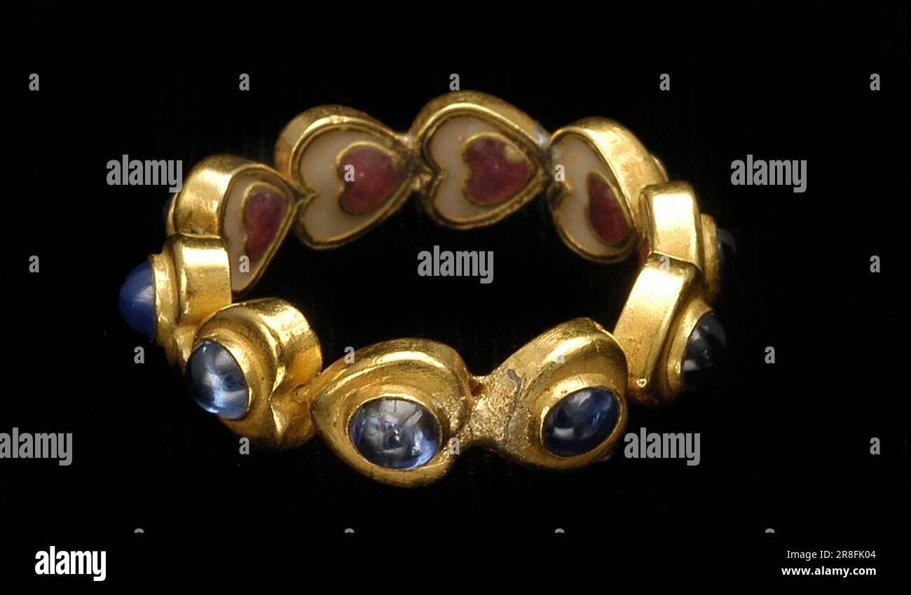 Heart Ring ca. 1905-1935 by Florence Koehler, born Jackson, MI 1861