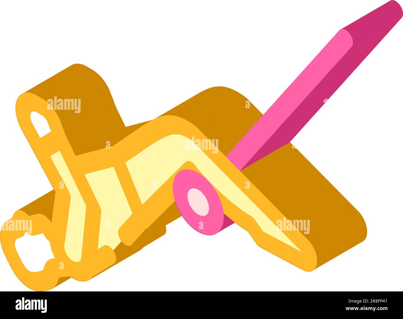 trapeze artist acrobat carnival show isometric icon vector illustration ...
