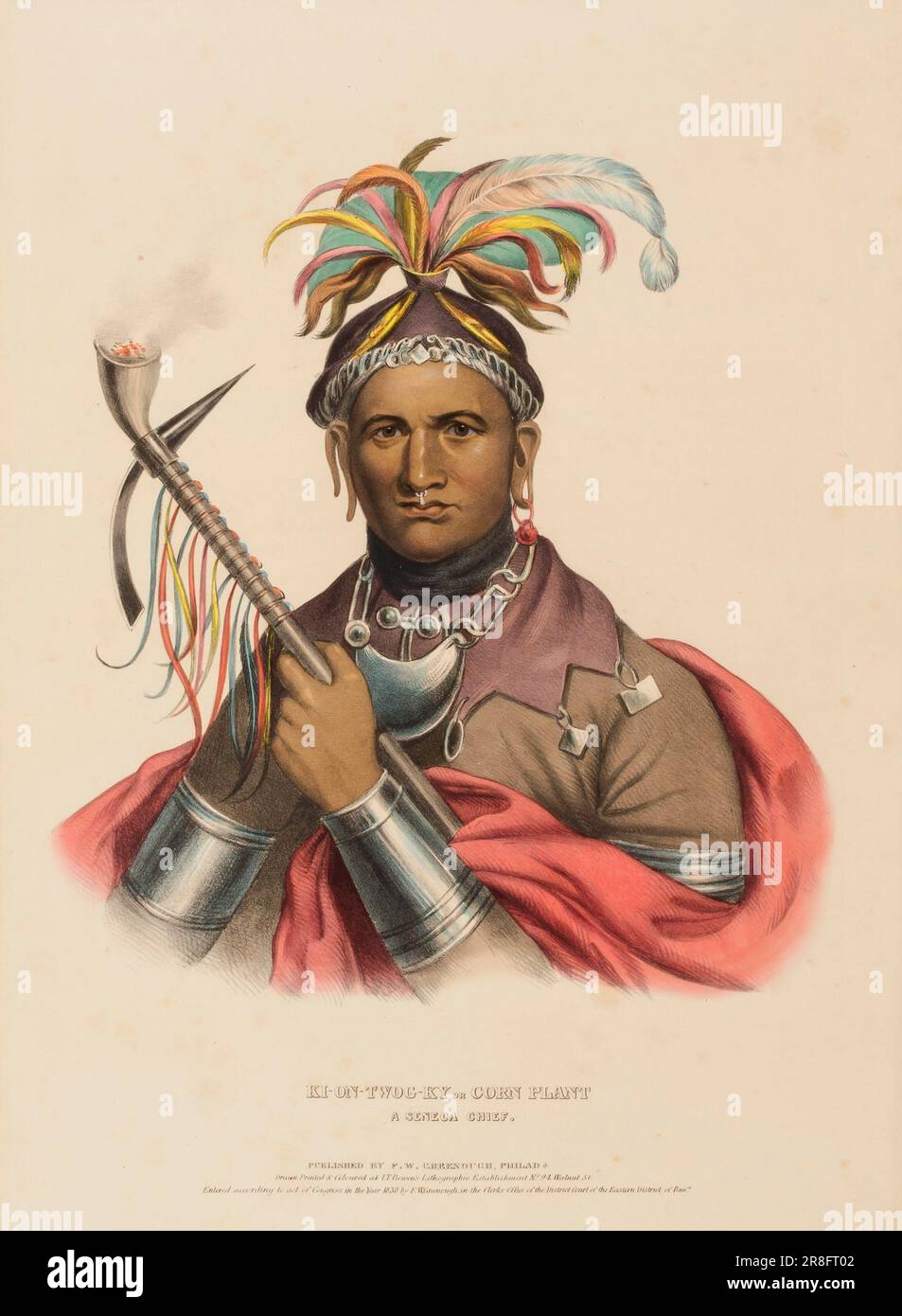 KIONTWOGKY., from History of the Indian Tribes of North America ca