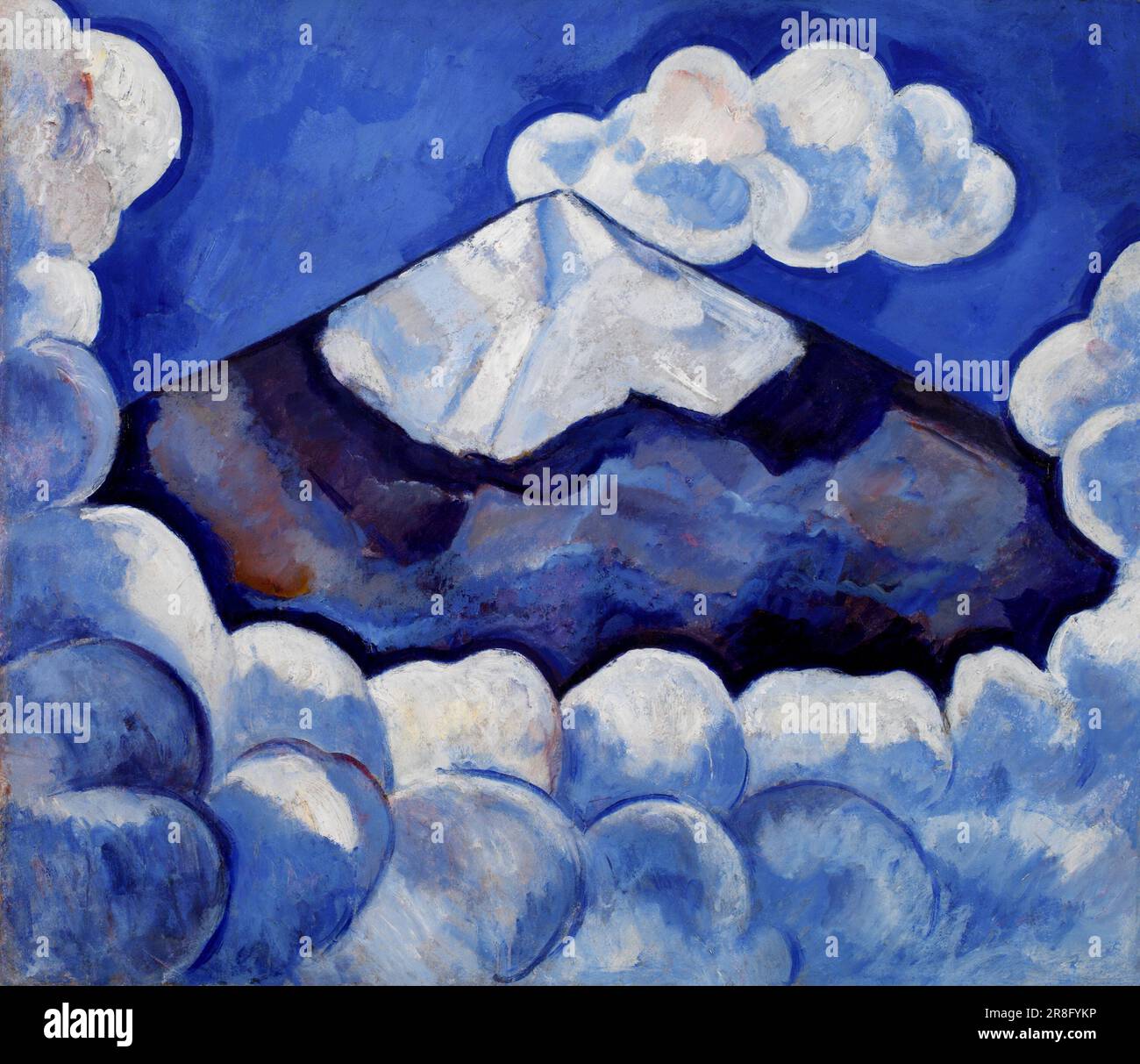 Popocatepetl, Spirited Morning Mexico 1932 by Marsden Hartley, born