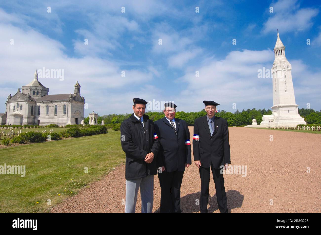 Basilica and Monument, Military Cemetery, Notre Dame de Lorette, Ablain