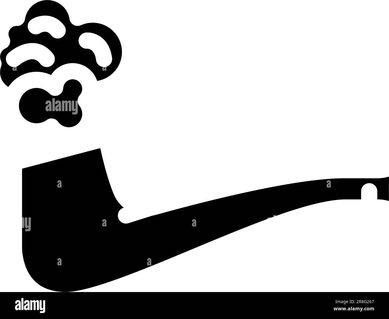 fume smell glyph icon vector illustration Stock Vector Image & Art - Alamy