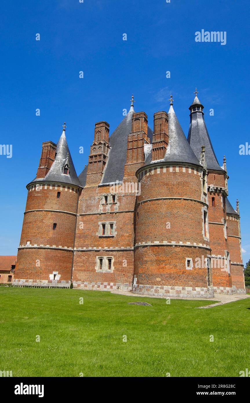 Chateau de Martainville, Castle, Upper Normandy, Upper Normandy, France Stock Photo