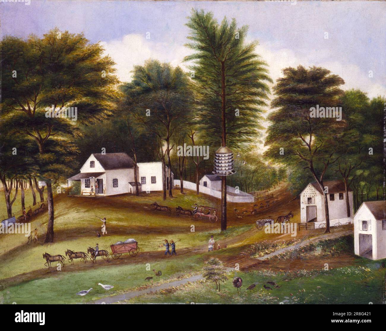 Landscape (possibly of Staten Island, New York) ca. 1850 by Unidentified Stock Photo