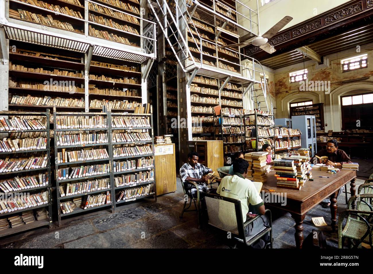 The Madras Literary Society Library in Chennai, Tamil Nadu, India, Asia