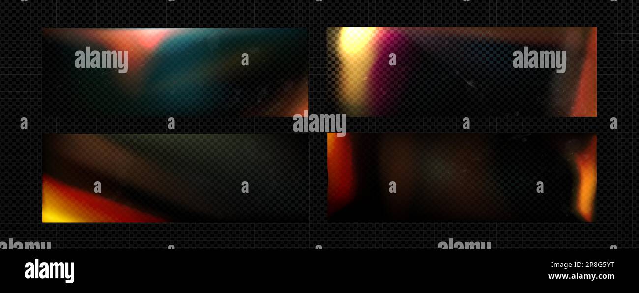 Retro flare photo overlay with hologram and dust texture. Old film