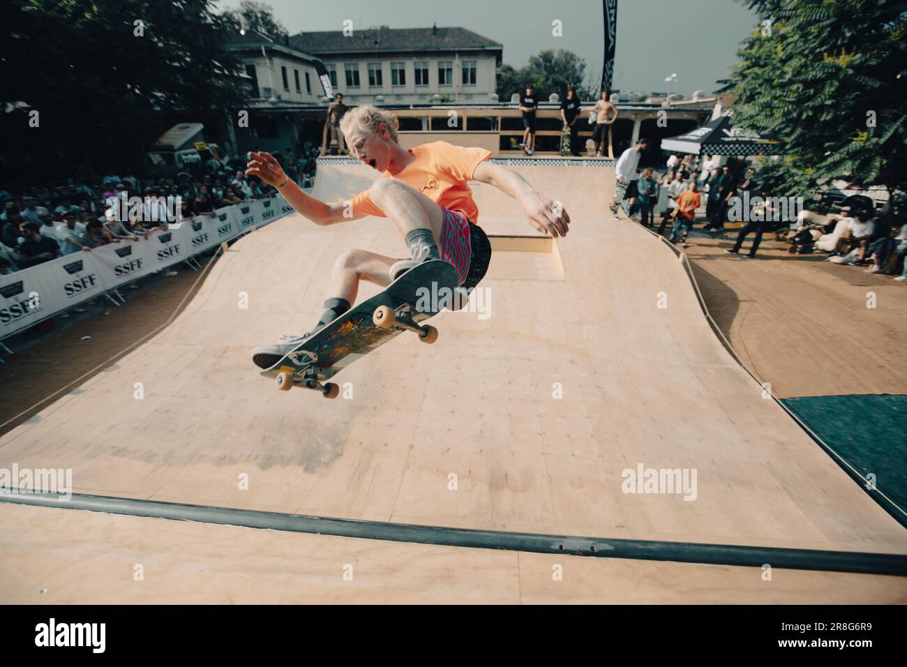Skate And Surf Film Festival Stock Photo Alamy
