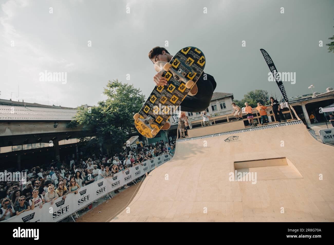 Skate And Surf Film Festival Stock Photo Alamy