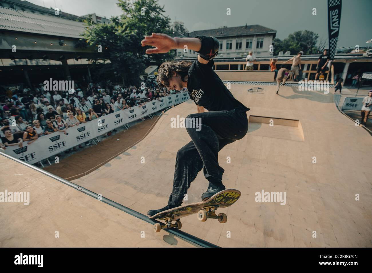 Skate And Surf Film Festival Stock Photo Alamy