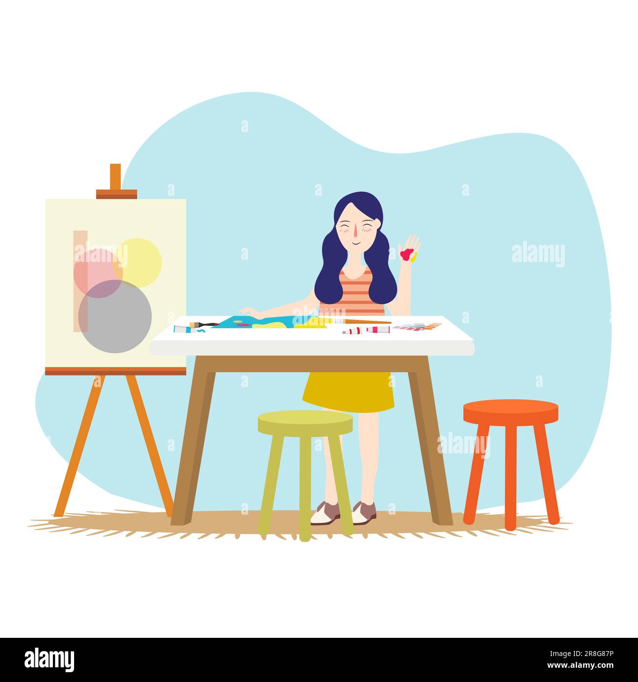 painting classes lesson education learning artist creativity academy