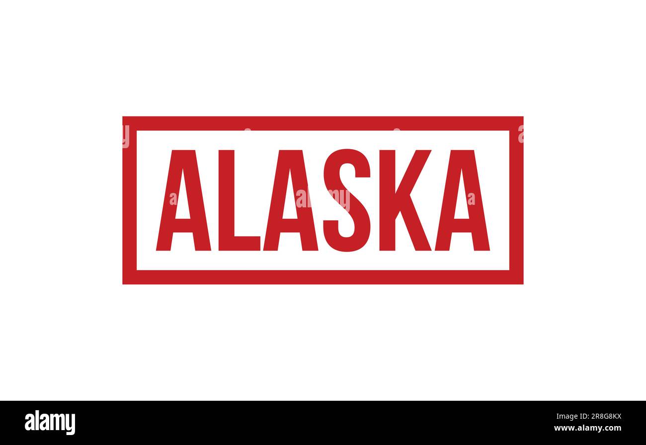 Alaska Rubber Stamp Seal Vector Stock Vector Image & Art Alamy