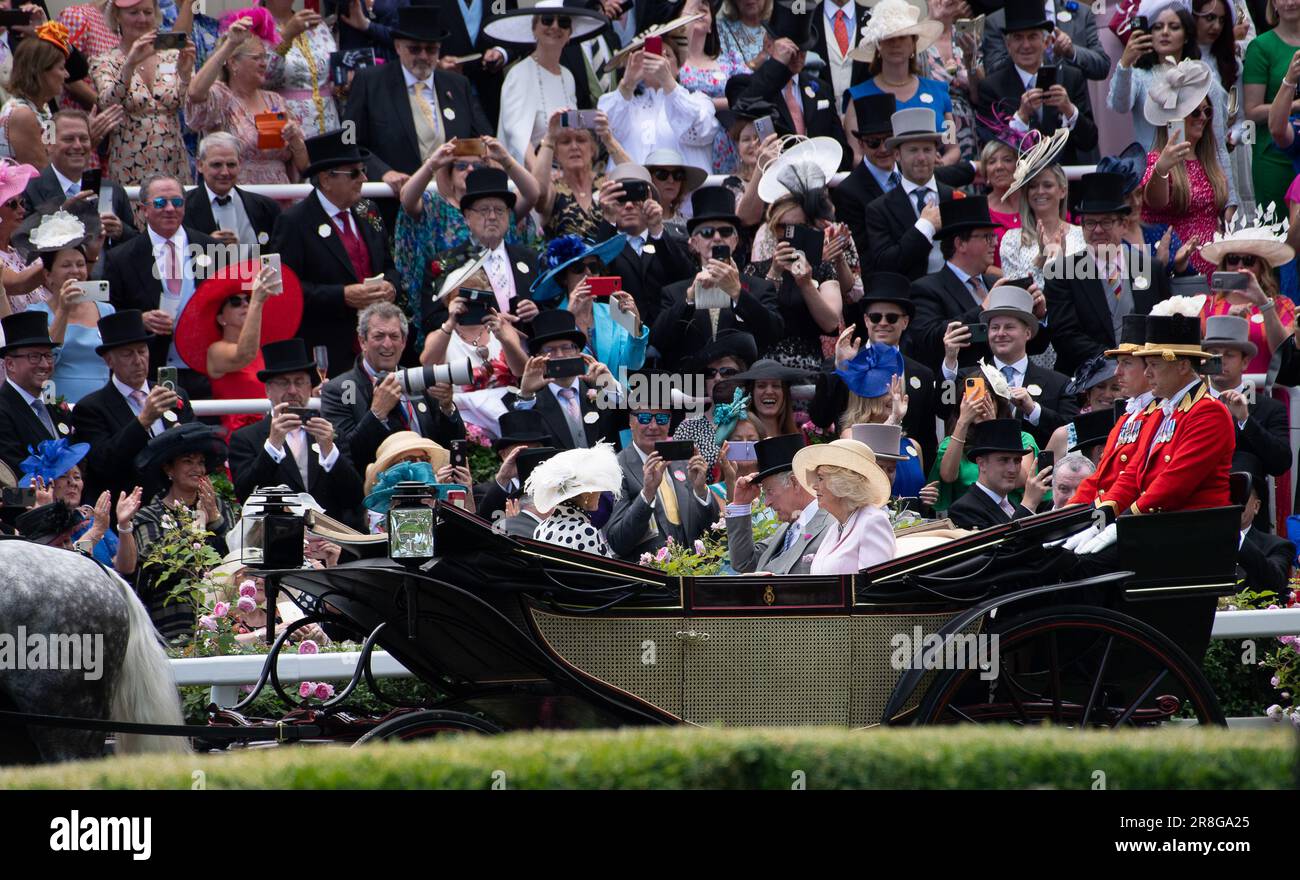 Royal ascot 2023 royal family hi-res stock photography and images - Alamy