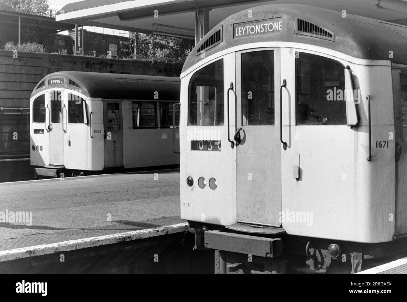 London Underground 1962 Stock at White City -1 Stock Photo - Alamy