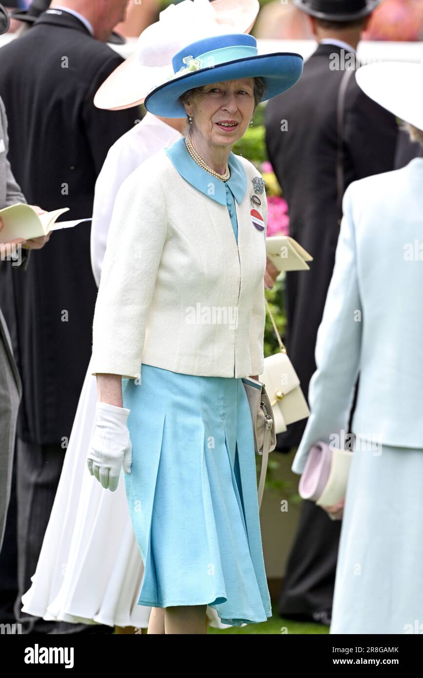 Princess anne royal ascot 2023 hi-res stock photography and images - Alamy