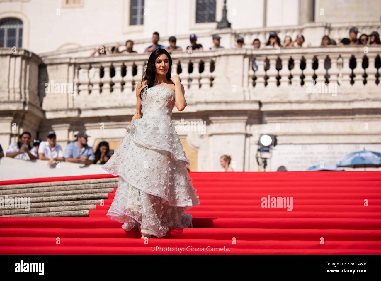 Mariela Garriga attends the Red Carpet at the Global Premiere of