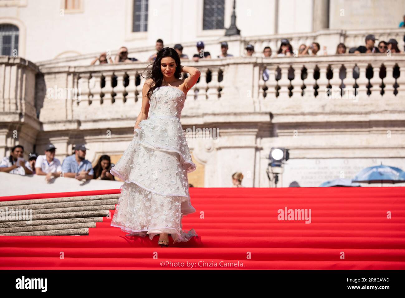 Mariela Garriga attends the Red Carpet at the Global Premiere of