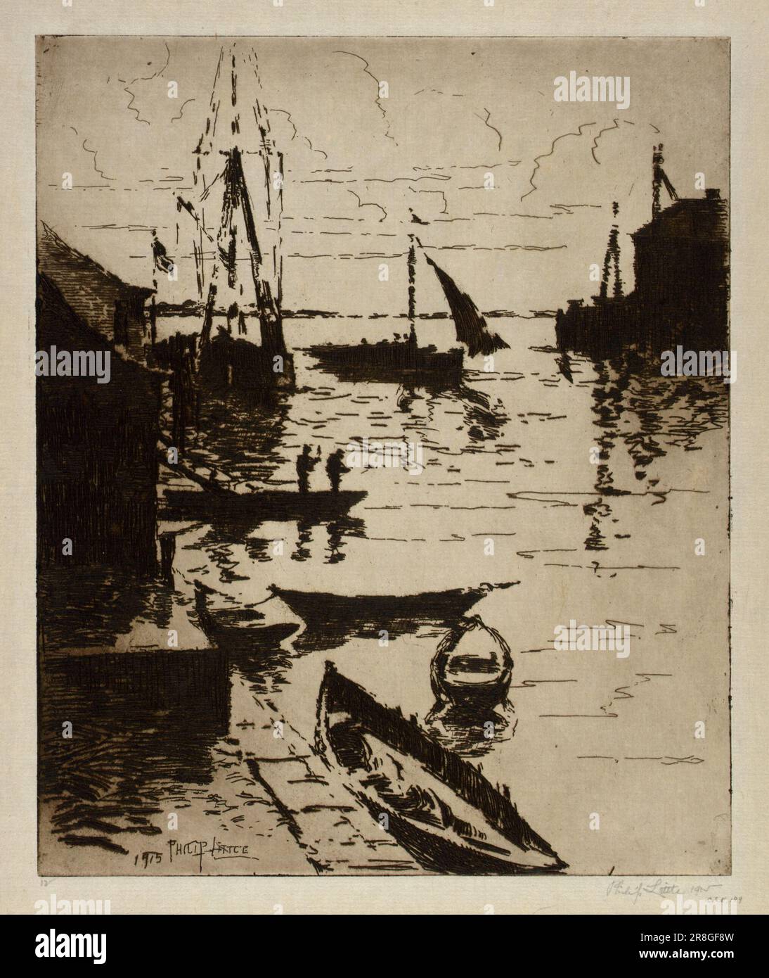 76 ETRETAT. La Plage des Pêcheurs 1912