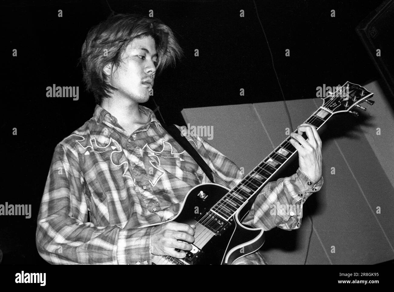 James Iha(Smashing Pumpkins)直筆サイン入り写真 LET IT COME DOWN JAMES IHA of SMASHING PUMPKINS SIGNED