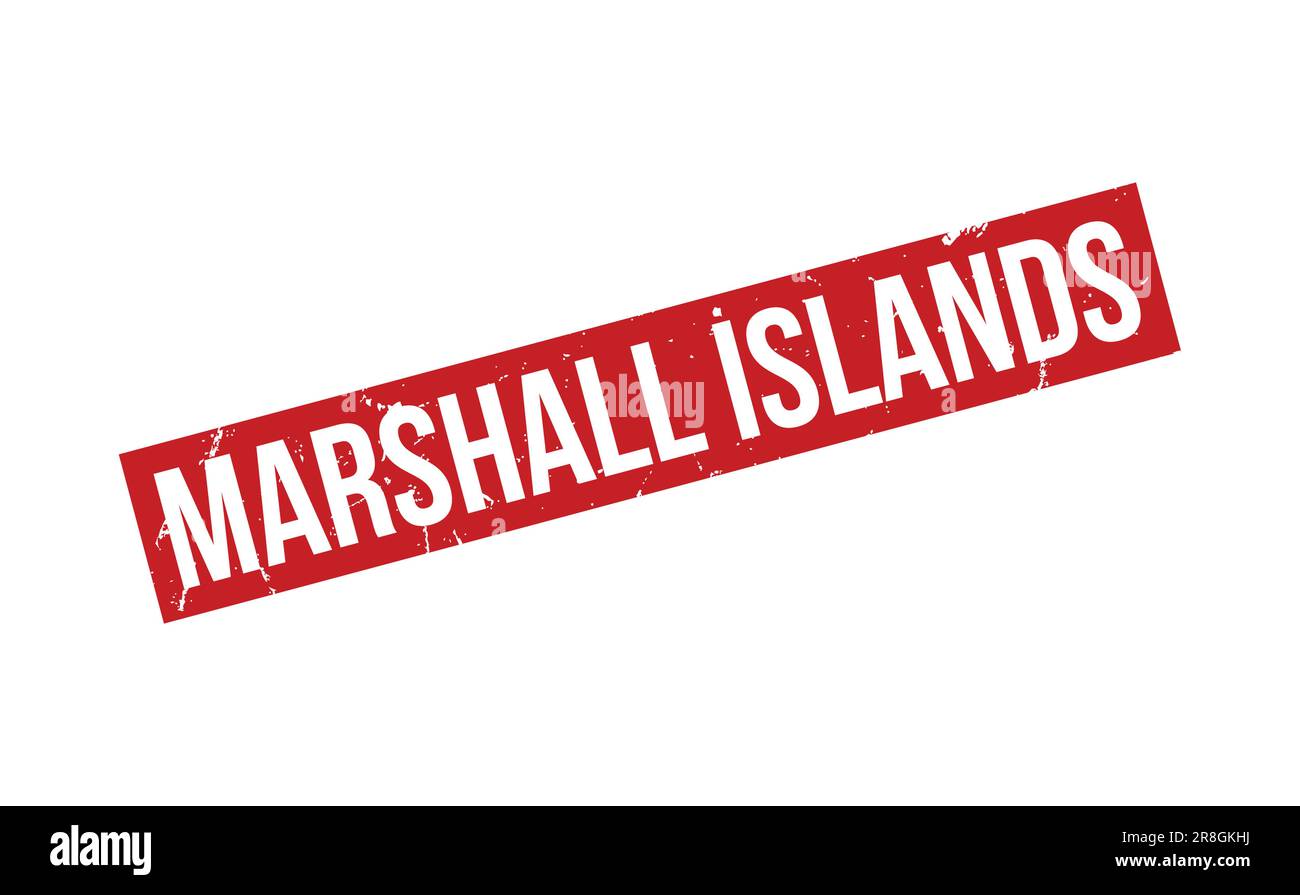Marshall Islands Rubber Stamp Seal Vector Stock Vector Image & Art Alamy