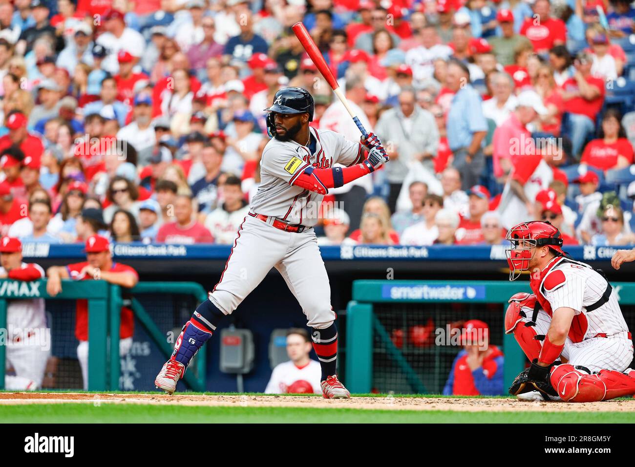 PHILADELPHIA, PA - JUNE 20: Michael Harris II #23 of the Atlanta