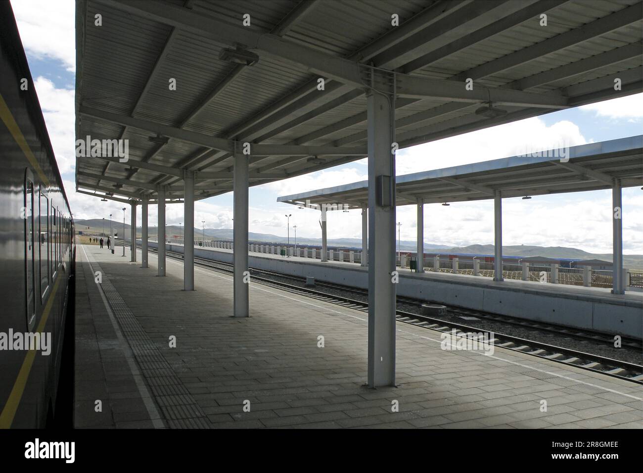 Railway Station, Lhasa, Tibet, China Stock Photo Alamy