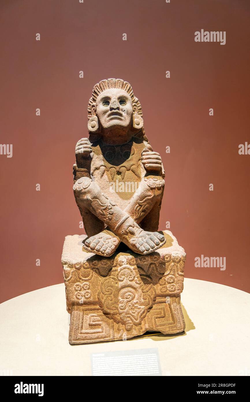 Statue of Xochipilli, Aztec Prince of Flowers God of Music, National