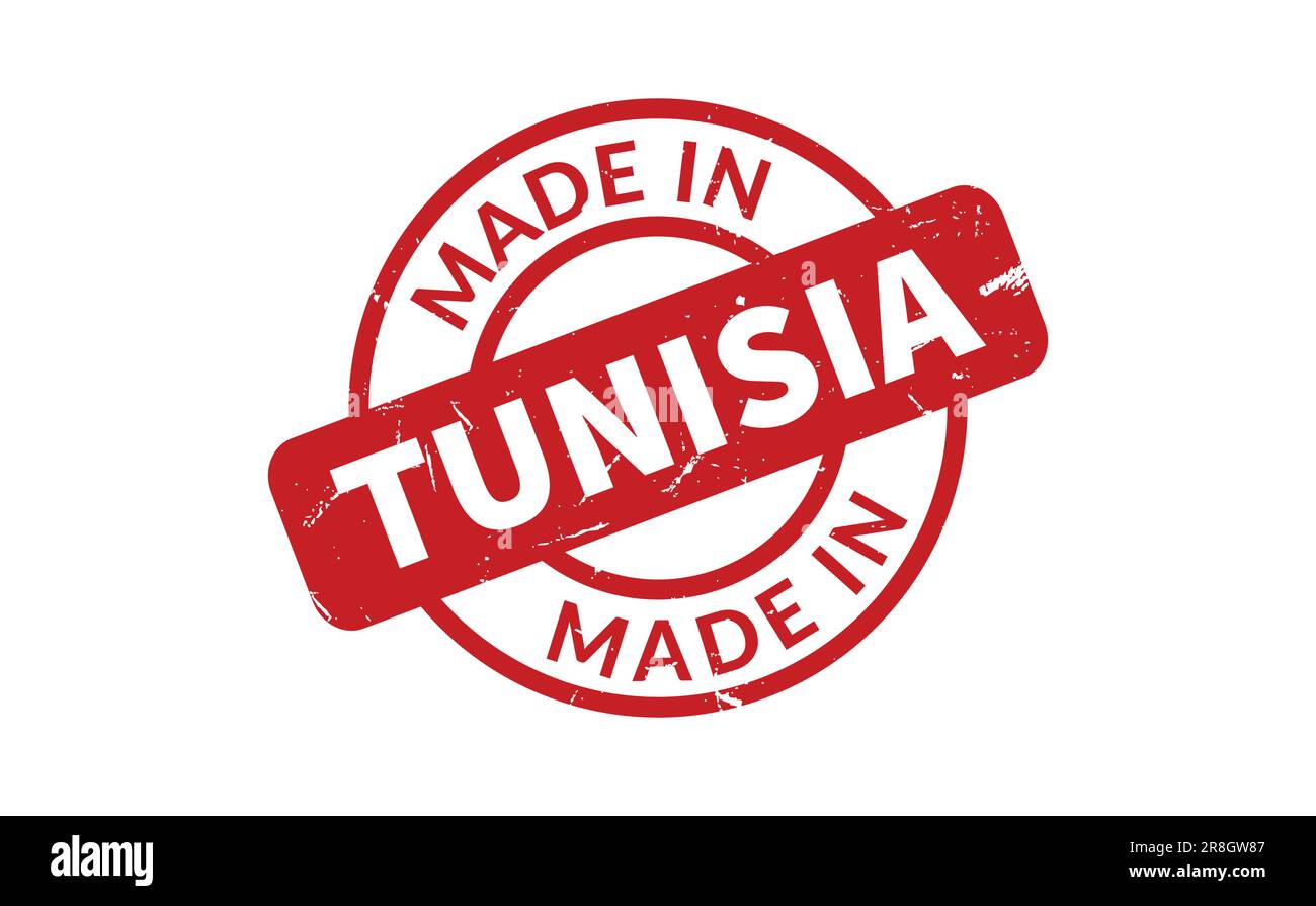 Made In Tunisia Rubber Stamp Stock Vector Image & Art - Alamy