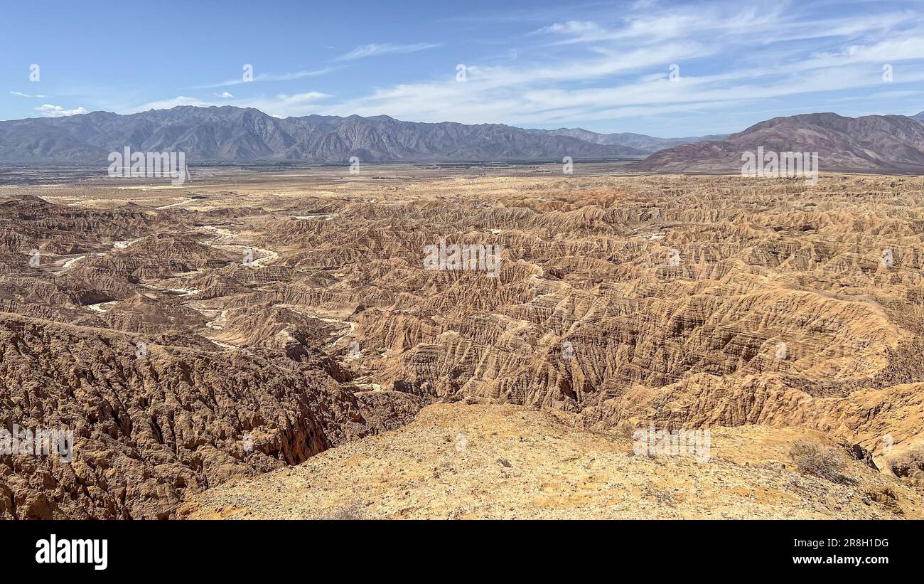 Fonts Point Overlook at Anza Borrego Desert State Park in Borrego ...