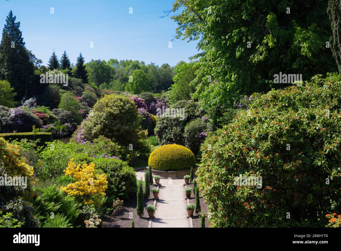 Landscape trees sky hi-res stock photography and images - Alamy