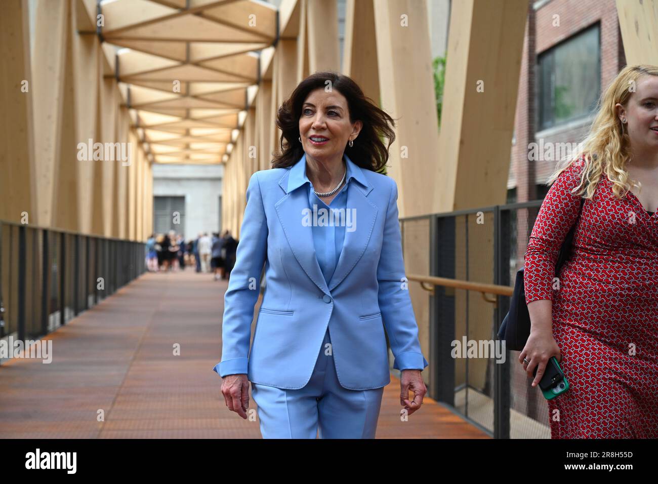 Photo by: NDZ/STAR MAX/IPx 2023 6/21/23 Governor Kathy Hochul delivers ...