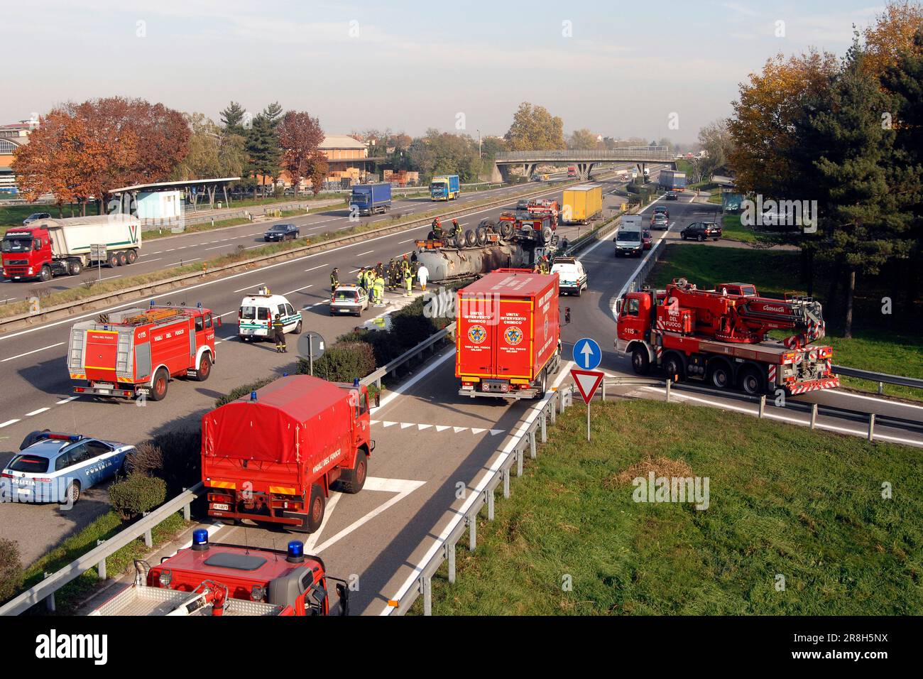 Motorway truck hi-res stock photography and images - Alamy